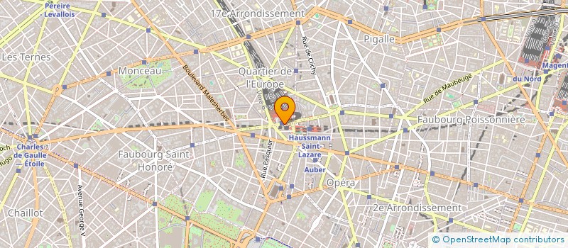 localisation de l'entreprise MADAME IRENE GOUDOUT à PARIS 08