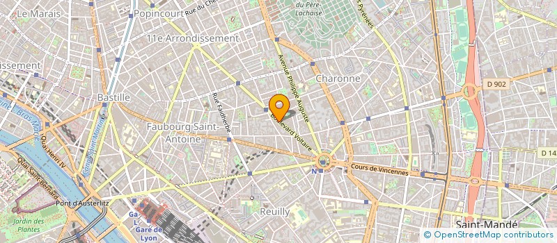 localisation de l'entreprise MADAME IRENE GRAUX  PARIS