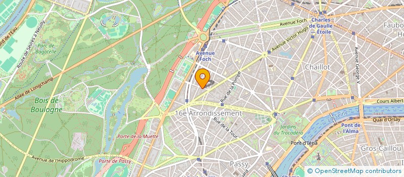 localisation de l'entreprise MADAME IRENE HOGNER  PARIS