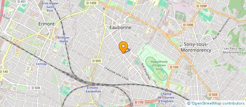 localisation de l'entreprise MADAME IRENE HOUYEL à EAUBONNE