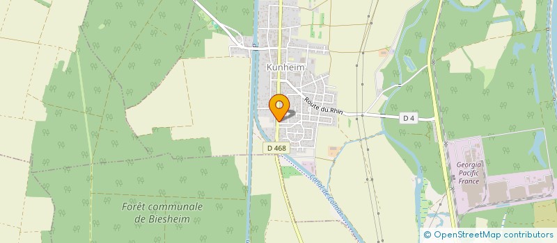 localisation de l'entreprise MADAME IRENE JOSEPH  MUNTZENHEIM