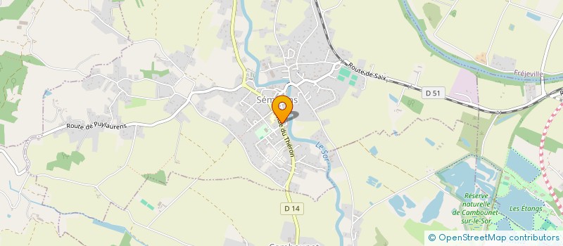 localisation de l'entreprise MADAME IRENE JOYCE  SEMALENS