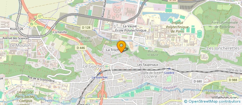 localisation de l'entreprise MADAME IRENE KATSONIS à ORSAY