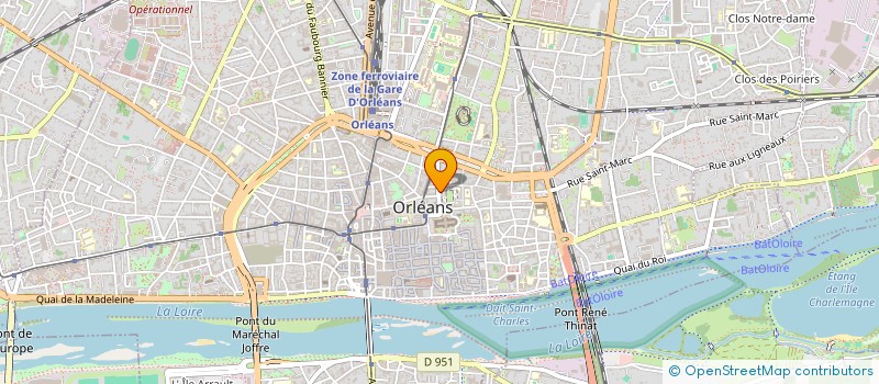 localisation de l'entreprise MADAME IRENE KECHICHIAN à ORLEANS