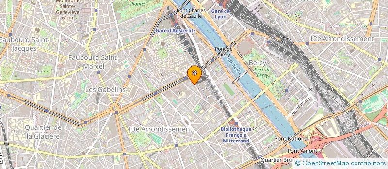 localisation de l'entreprise MADAME IRENE KINGUE MENSAH  PARIS