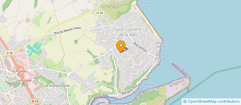 localisation de l'entreprise MADAME IRENE LA GRECA  PLERIN