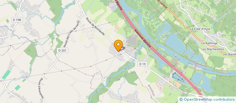 localisation de l'entreprise MADAME IRENE LAMOUILLE  ARENTHON