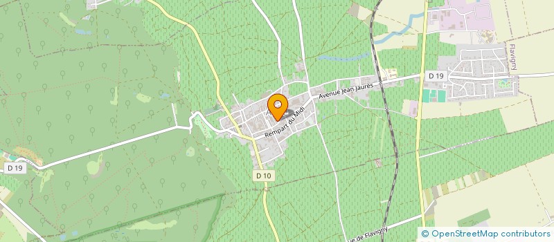 localisation de l'entreprise MADAME IRENE LAURENT  AVIZE