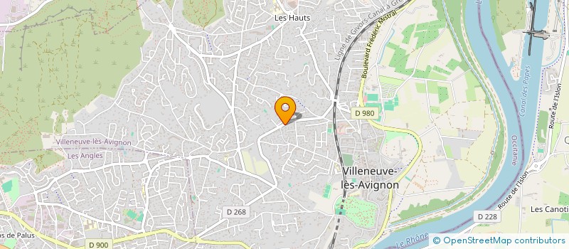 localisation de l'entreprise MADAME IRENE LAUTIER à VILLENEUVE-LES-AVIGNON
