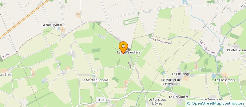 localisation de l'entreprise MADAME IRENE LECLERC à BLAIN