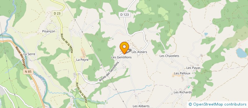 localisation de l'entreprise MADAME IRENE LELIEVRE à SAINT-BONNET-EN-CHAMPSAUR