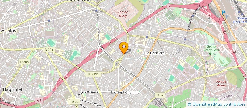localisation de l'entreprise MADAME IRENE LOPEZ à ROMAINVILLE
