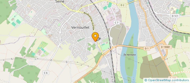 localisation de l'entreprise MADAME IRENE LUSSOU à VERNOUILLET