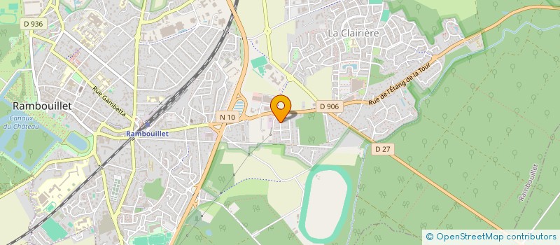 localisation de l'entreprise MADAME IRENE MAGON DE LA VILLEHUCHET à RAMBOUILLET