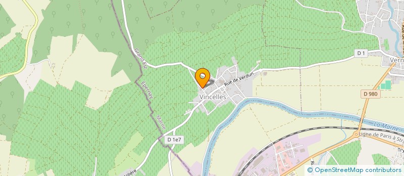 localisation de l'entreprise MADAME IRENE MANSCOURT  VINCELLES