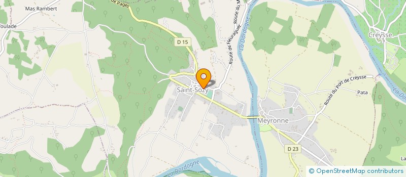 localisation de l'entreprise MADAME IRENE MARIE GERRITSEN  SAINT-SOZY