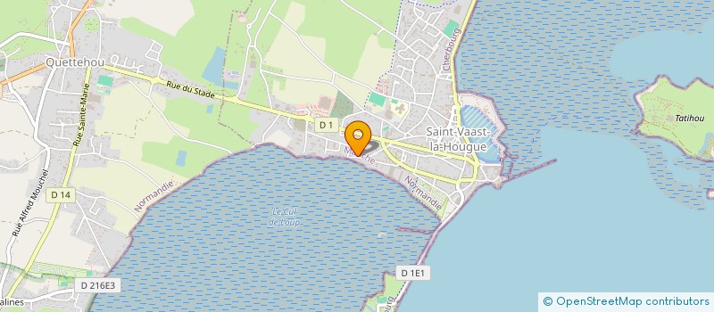 localisation de l'entreprise MADAME IRENE MARIE PUIG  SAINT-VAAST-LA-HOUGUE