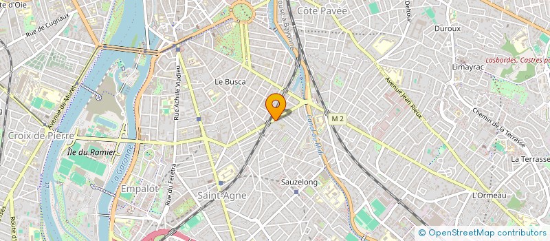 localisation de l'entreprise MADAME IRENE MARQUET à TOULOUSE
