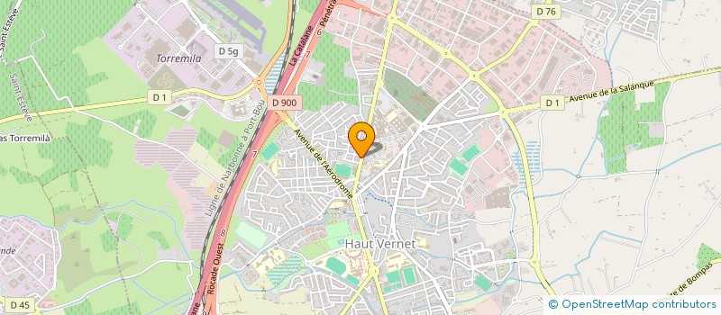 localisation de l'entreprise MADAME IRENE MILIAN CASES  PERPIGNAN