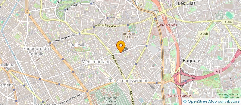 localisation de l'entreprise MADAME IRENE MORAGLIO  PARIS