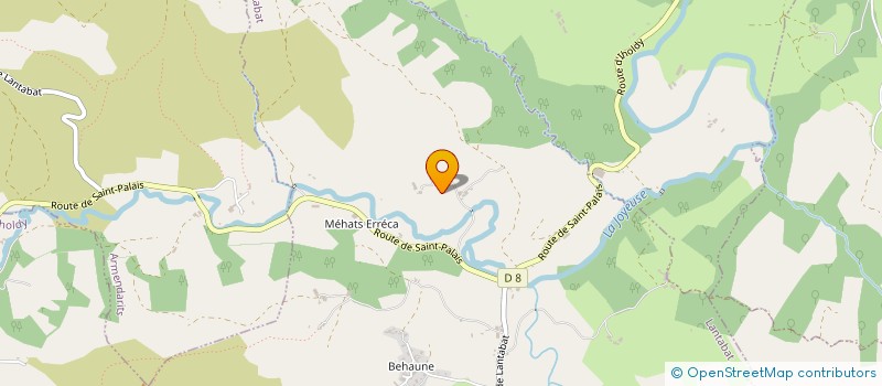 localisation de l'entreprise MADAME IRENE ONDARS à LANTABAT