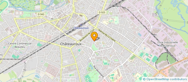 localisation de l'entreprise MADAME IRENE OSENI à CHATEAUROUX
