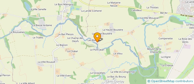 localisation de l'entreprise MADAME IRENE PAGEOT à IFFENDIC