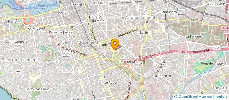 localisation de l'entreprise MADAME IRENE PAPASSARI à MARSEILLE