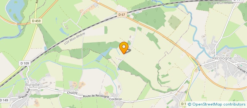 localisation de l'entreprise MADAME IRENE PAQUIN  RUFFEY-LE-CHATEAU