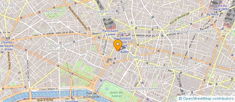 localisation de l'entreprise MADAME IRENE PARRA SAINZ  PARIS