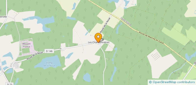 localisation de l'entreprise MADAME IRENE PASTY  LA FERTE-IMBAULT