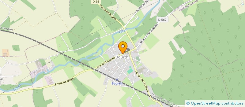 localisation de l'entreprise MADAME IRENE RANAIVOARIVELO  BOURTH