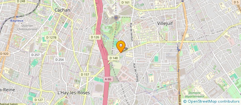 localisation de l'entreprise MADAME IRENE RAZAFINAMORY à VILLEJUIF