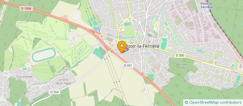 localisation de l'entreprise MADAME IRENE ROUTEL  OZOIR-LA-FERRIERE