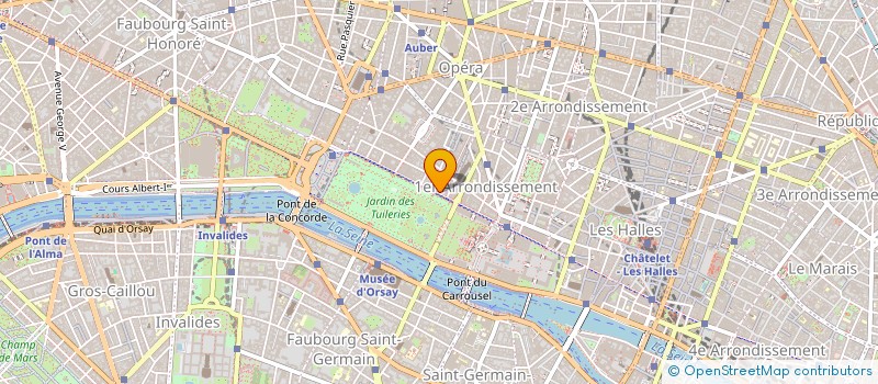 localisation de l'entreprise MADAME IRENE RUSSO à PARIS