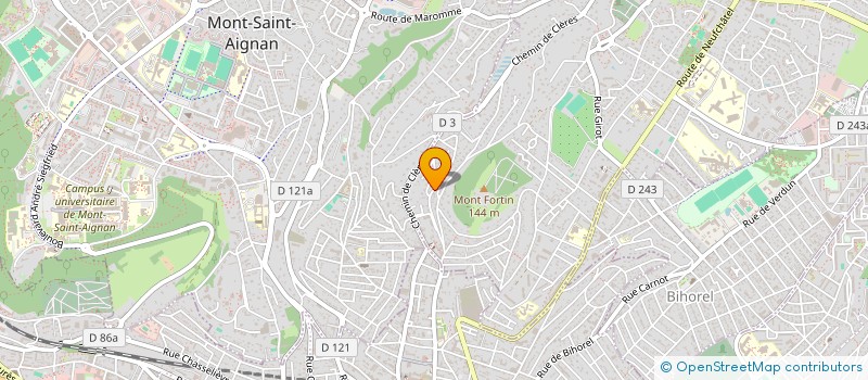 localisation de l'entreprise MADAME IRENE SANGUIN à BOIS-GUILLAUME