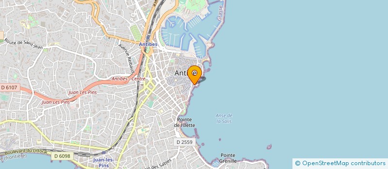 localisation de l'entreprise MADAME IRENE SOULA  ANTIBES