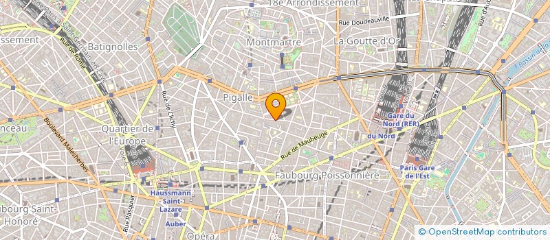 localisation de l'entreprise MADAME IRENE SPATZ  PARIS