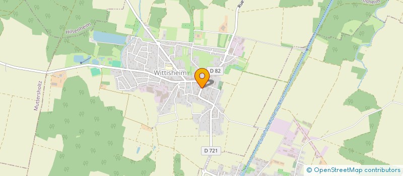 localisation de l'entreprise MADAME IRENE SPITZ à WITTISHEIM