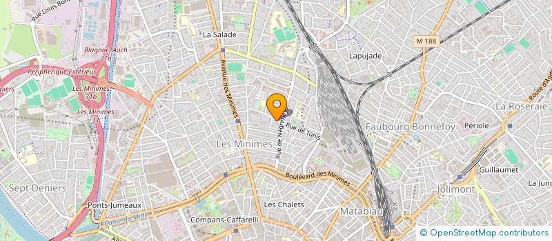 localisation de l'entreprise MADAME IRENE THOMAS à TOULOUSE
