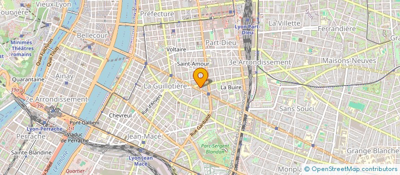 localisation de l'entreprise MADAME IRENE TOURJANSKY  LYON