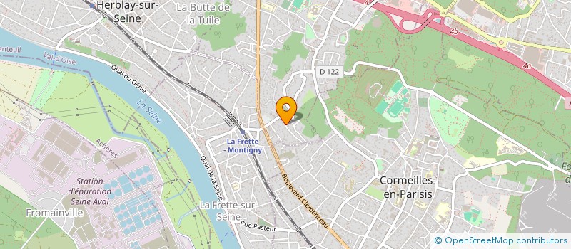 localisation de l'entreprise MADAME IRENE VAN LIEMPD à MONTIGNY-LES-CORMEILLES