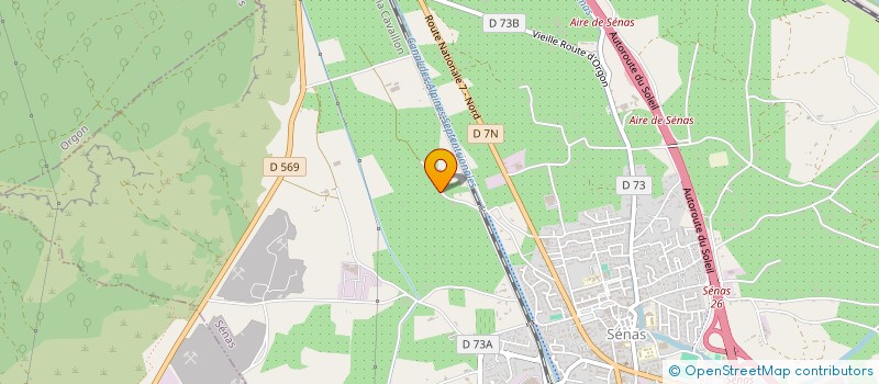 localisation de l'entreprise MADAME IRENE VANG  SENAS