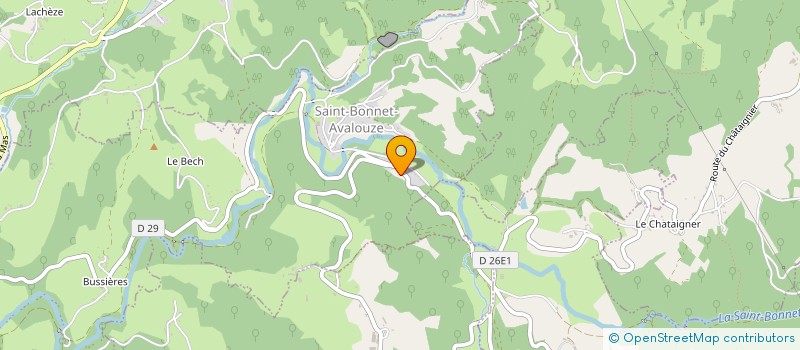 localisation de l'entreprise MADAME IRENE VISCOMTE  PANDRIGNES