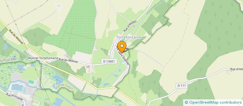 localisation de l'entreprise MADAME IRENE WRIGHT  TORTEFONTAINE