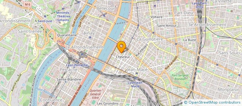 localisation de l'entreprise MADAME IRENEE ESSE  LYON