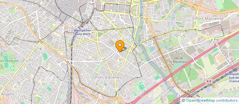localisation de l'entreprise MADAME IRIA FERNANDEZ ALVAREZ à MONTPELLIER