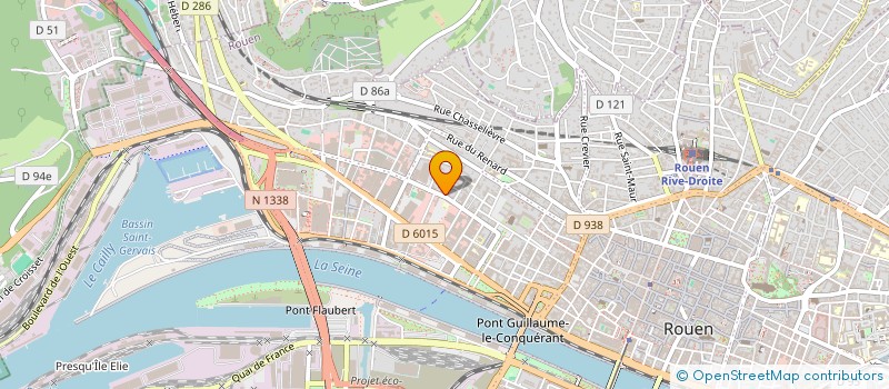 localisation de l'entreprise MADAME IRIANE KALING  ROUEN