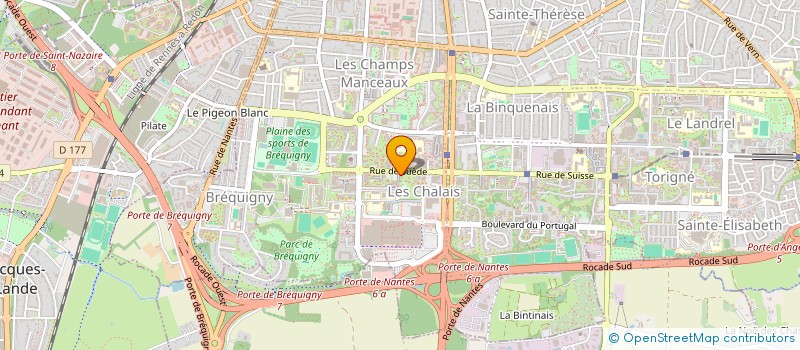 localisation de l'entreprise MADAME IRINA AHAMADA à RENNES
