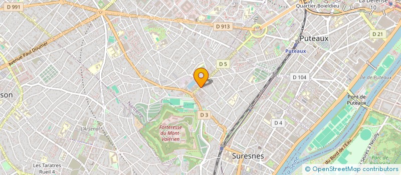 localisation de l'entreprise MADAME IRINA ANDREEVA à SURESNES